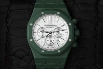 Audemars Piguet Royal Oak Chrono 41mm 26320ST.OO.1220ST.02 Custom Green Ceramic