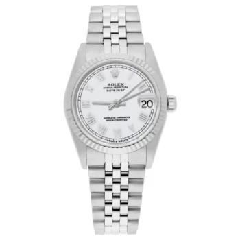 Rolex Datejust 31mm 68274 White Roman Dial Stainless Steel Watch
