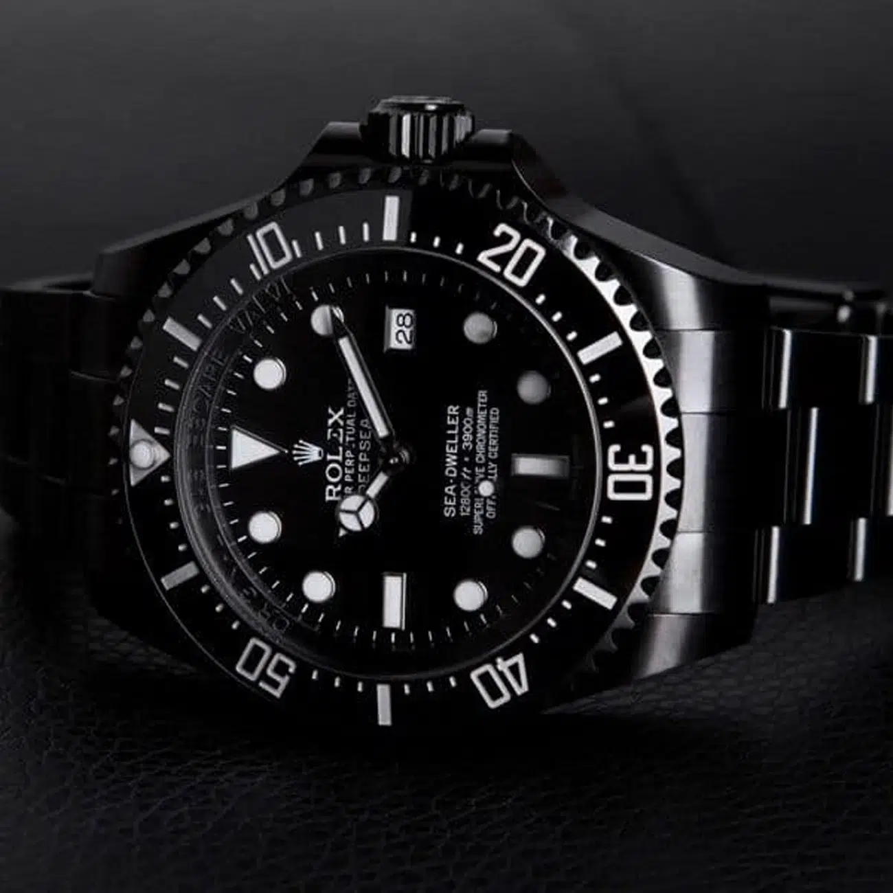 Rolex Sea-Dweller Deepsea PVD/DLC Coated Stainless Steel Watch 116660