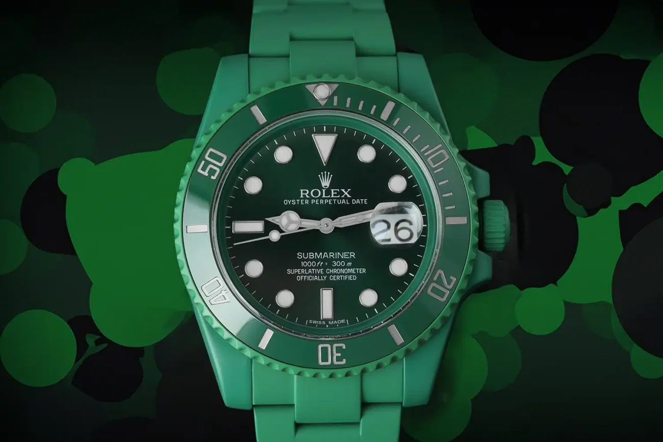 Rolex Submariner Green Dial - Watch My Diamonds