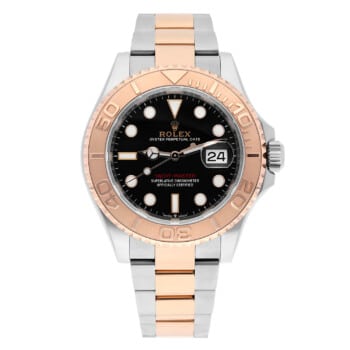 Rolex Yacht-Master 40 Two Tone Rose Black Dial Men’s Watch 126621 Complete