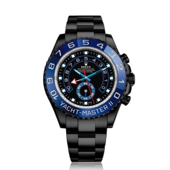 Rolex Yacht-Master II 116680 black PVD/DLC coated steel watch