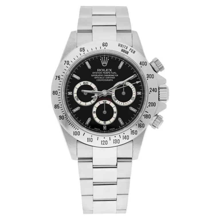 Rolex Cosmograph Daytona 16520 Black Dial Zenith Movement Vintage 2000 Complete