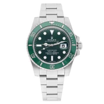 Rolex Submariner Date 40mm 116610LV HULK Steel Green Ceramic Bezel-Green Dial