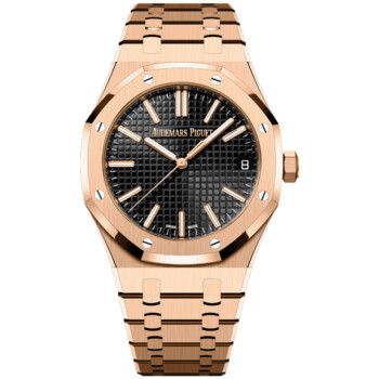 Audemars Piguet Royal Oak 15510OR.OO.1320OR.04 41mm Rose Gold with Black Dial Watch 2023