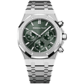 Audemars Piguet Royal Oak 26240ST.OO.1320ST.08 41mm Stainless Steel Watch Green Dial 2023