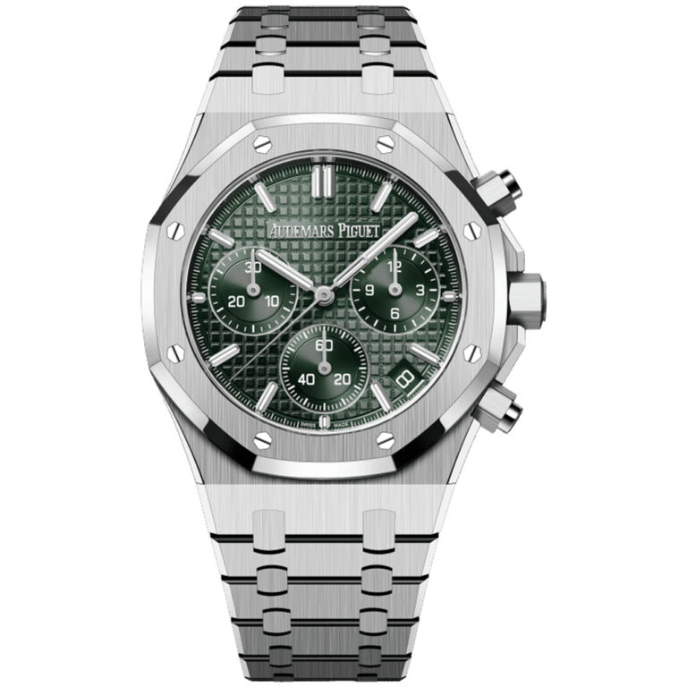 Audemars Piguet Royal Oak 26240ST.OO.1320ST.08 41mm Stainless Steel Watch Green Dial 2023