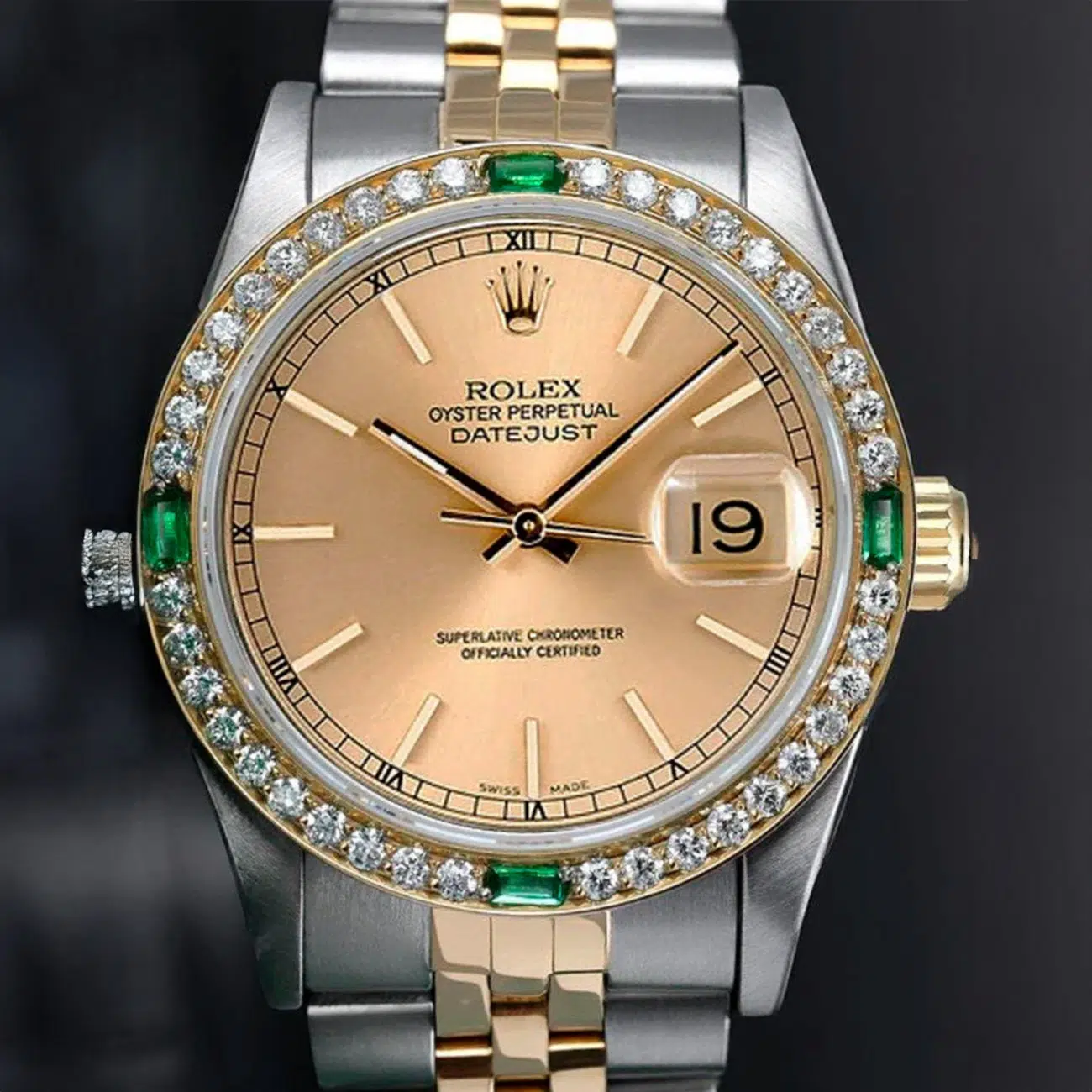 Rolex Datejust 36MM Champagne Dial Two-Tone Jubilee Bracelet