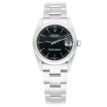 Rolex Datejust 31 Midsize 68240 Black Dial Stainless Steel Ladies Watch Oyster
