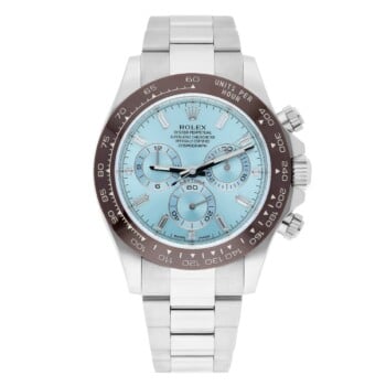 Rolex Daytona 116506-0002 Ice Blue Diamond Dial 40mm Platinum Watch