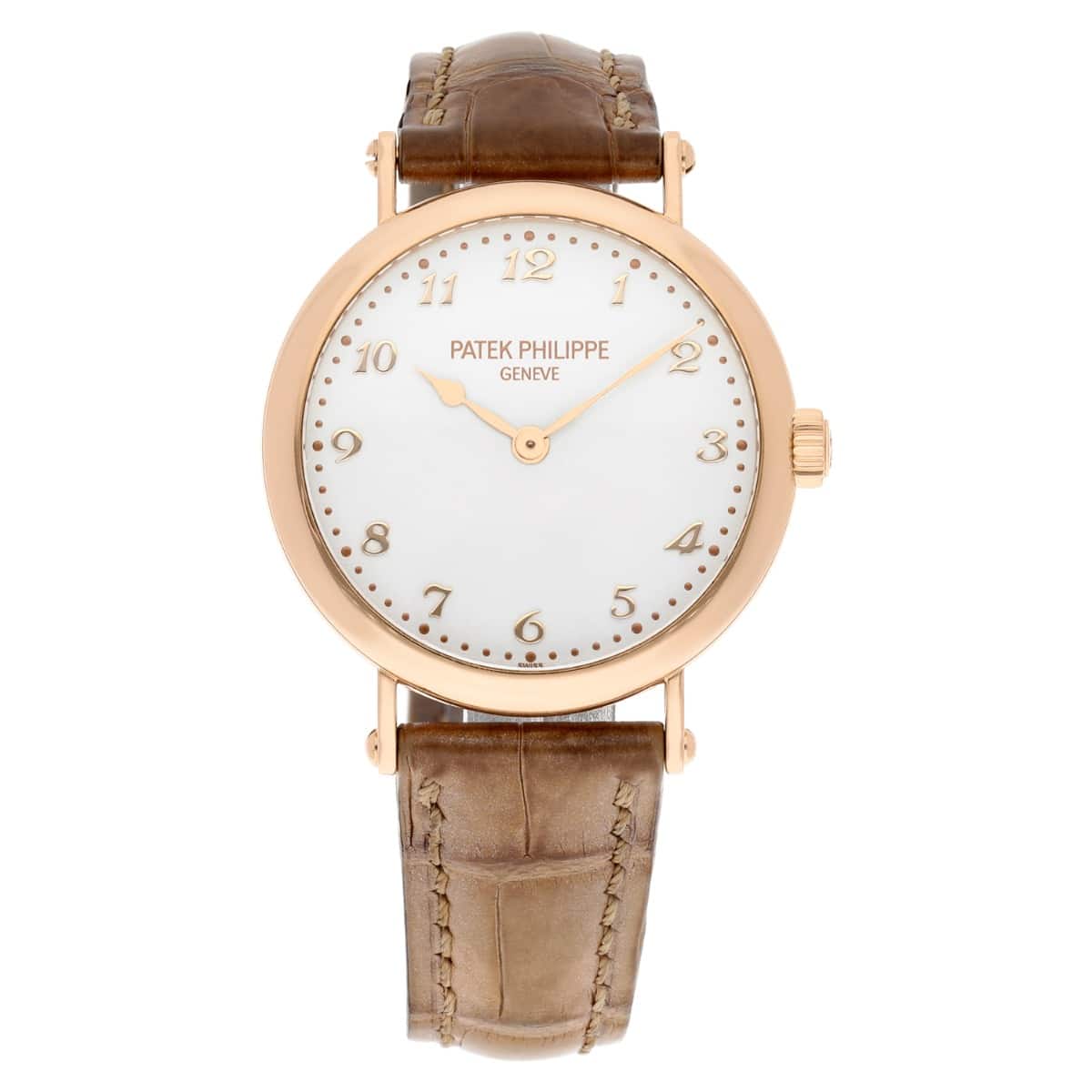 Patek Philippe Calatrava Thin 7200R-001 18kt Rose Gold Automatic Ladies Watch