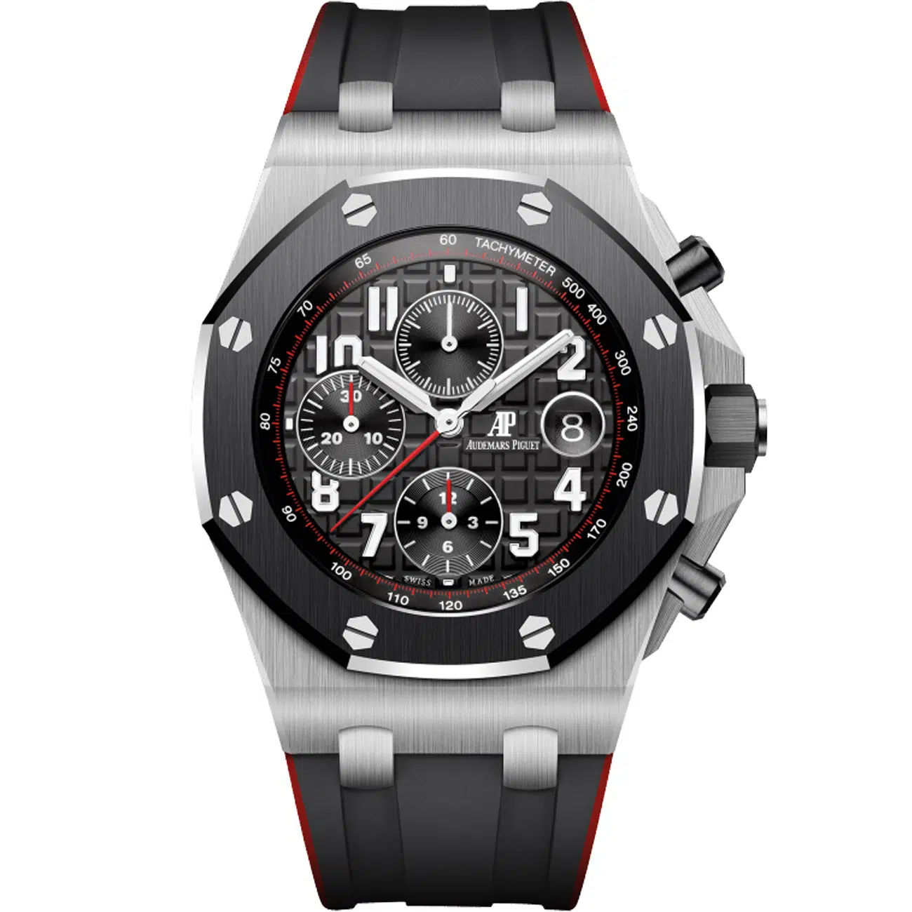 Audemars Piguet Royal Oak Offshore Black Dial 26470SO.OO.A002CA.01 42mm Stainless Steel with Black Rubber Watch 2019