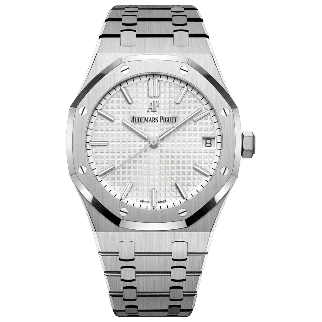 Audemars Piguet Royal Oak 41mm 15500ST.OO.1220ST.04 Stainless Steel Watch Silver Dial