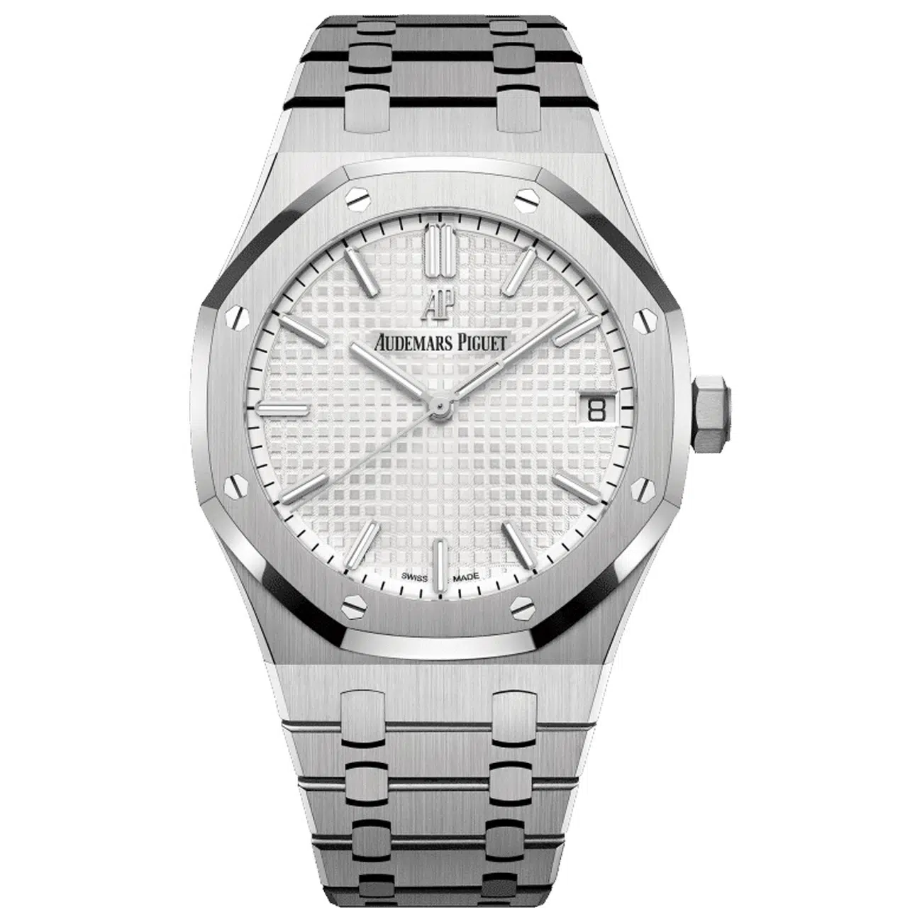 Audemars Piguet Royal Oak 41mm 15500ST.OO.1220ST.04 Stainless Steel Watch Silver Dial