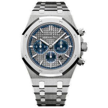 Audemars Piguet Royal Oak Chronograph 26331IP.OO.1220IP.01 Titanium Watch Grey Dial