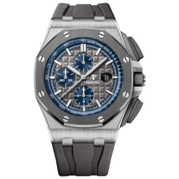 Audemars Piguet Royal Oak Chronograph 26400IO.OO.A004CA.02 Titanium with Black Rubber Grey Dial