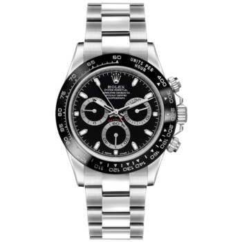 Rolex Daytona 116500LN 40mm Oyster Stainless Steel with Black Dial Watch 2017
