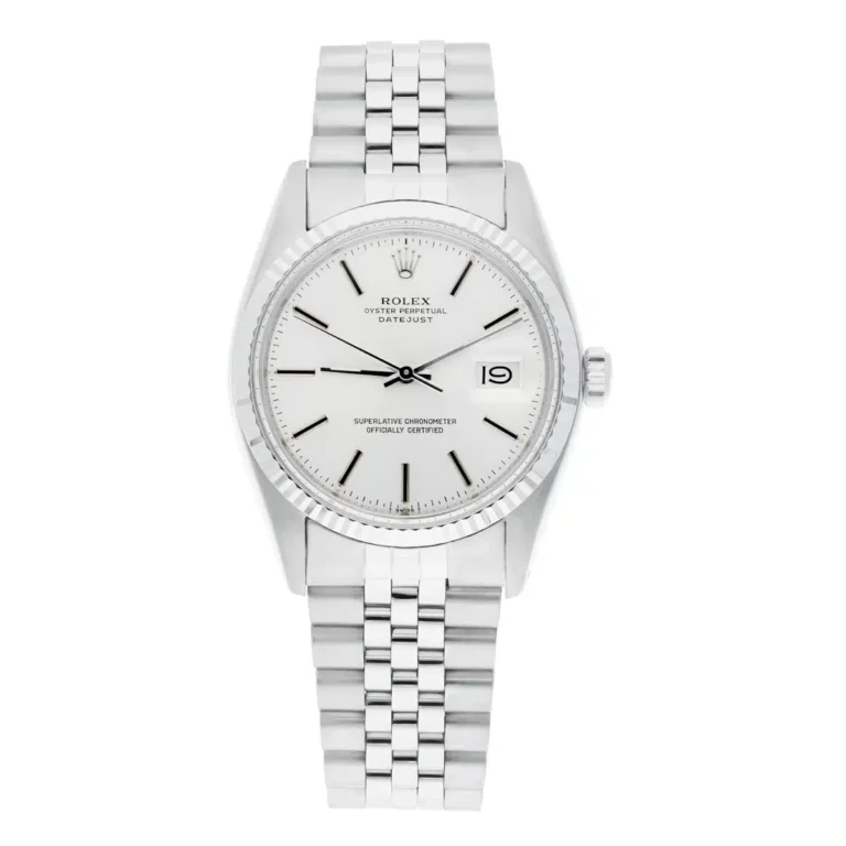 Rolex Datejust 36mm Stainless Steel 16014 Silver Index Dial, Jubilee Circa 1979