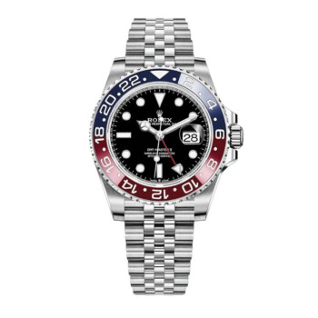 Rolex GMT-Master II 126710BLRO Pepsi, Oyster bracelet, black dial