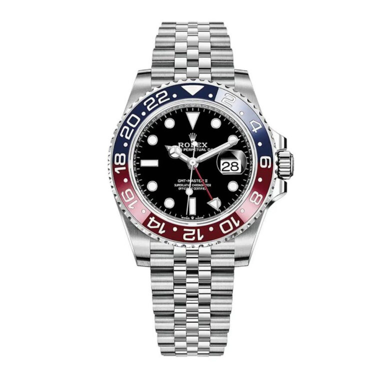 Rolex GMT-Master II 126710BLRO Pepsi, Oyster bracelet, black dial