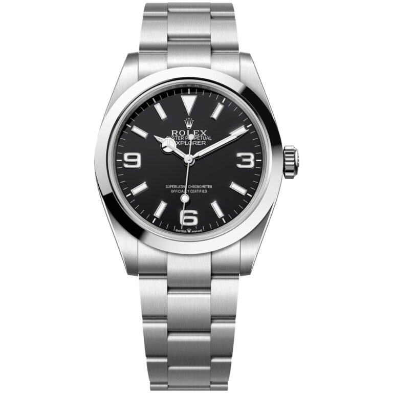 Rolex Explorer 224270 Oyster 40mm Stainless Steel Watch Black Dial 2023