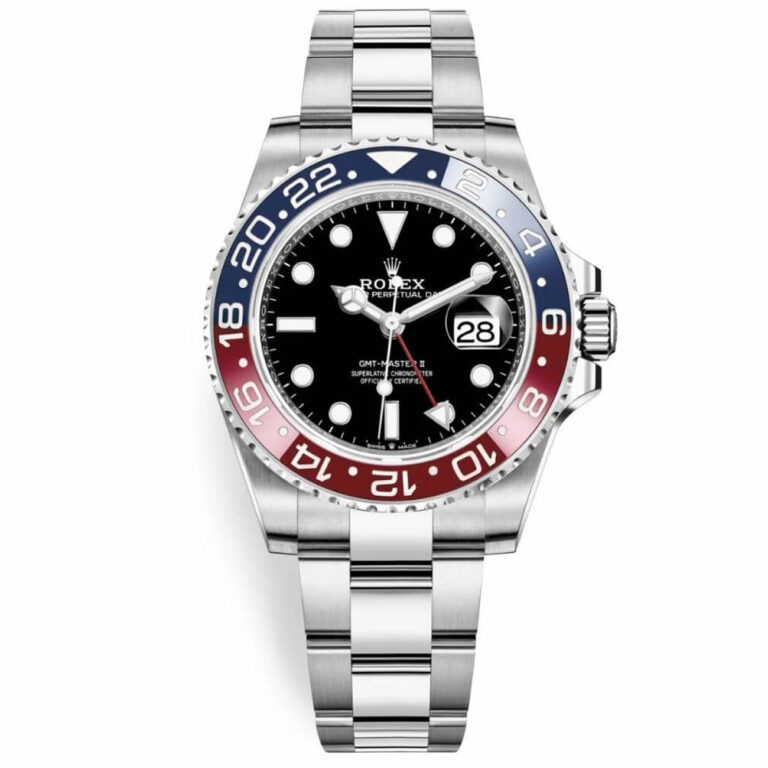 Rolex GMT-Master II 126710BLRO Pepsi, Oyster bracelet, black dial