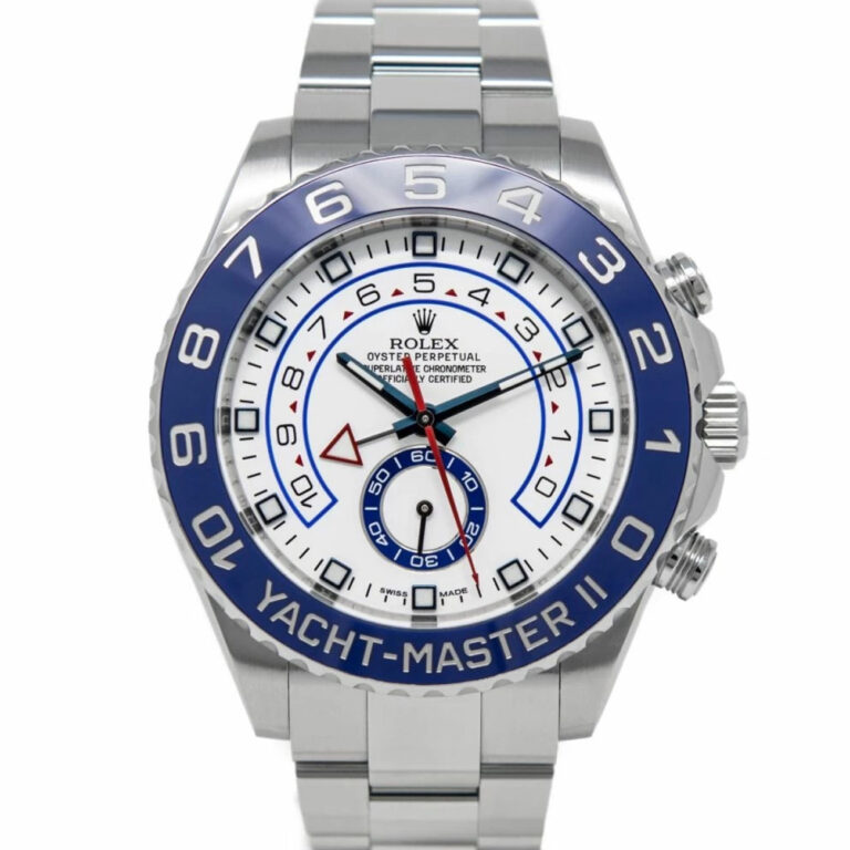 Rolex Yacht-Master II 116680 stainless steel, white dial, Oyster bracelet