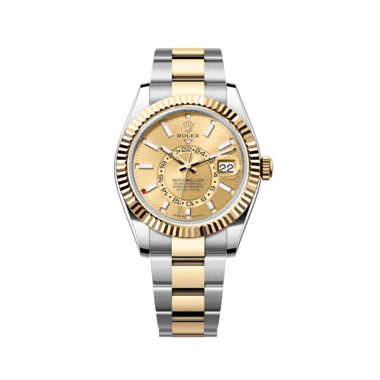Rolex Sky-Dweller SS/YG Oyster 42mm 336933-0001 Champagne Dial MINT 2023