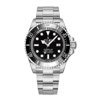 Rolex Black Dial Sea-Dweller Stainless Steel Watch 116660 Oyster Bracelet 2013