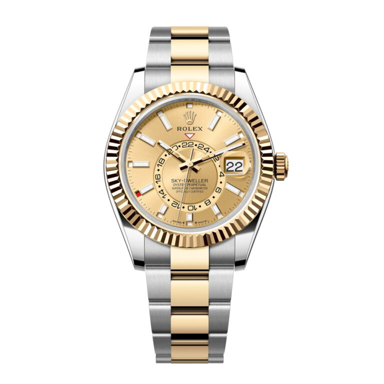 Rolex Sky-Dweller Champagne Dial Two Tone 336933-0001 Steel & Gold Watch 2024