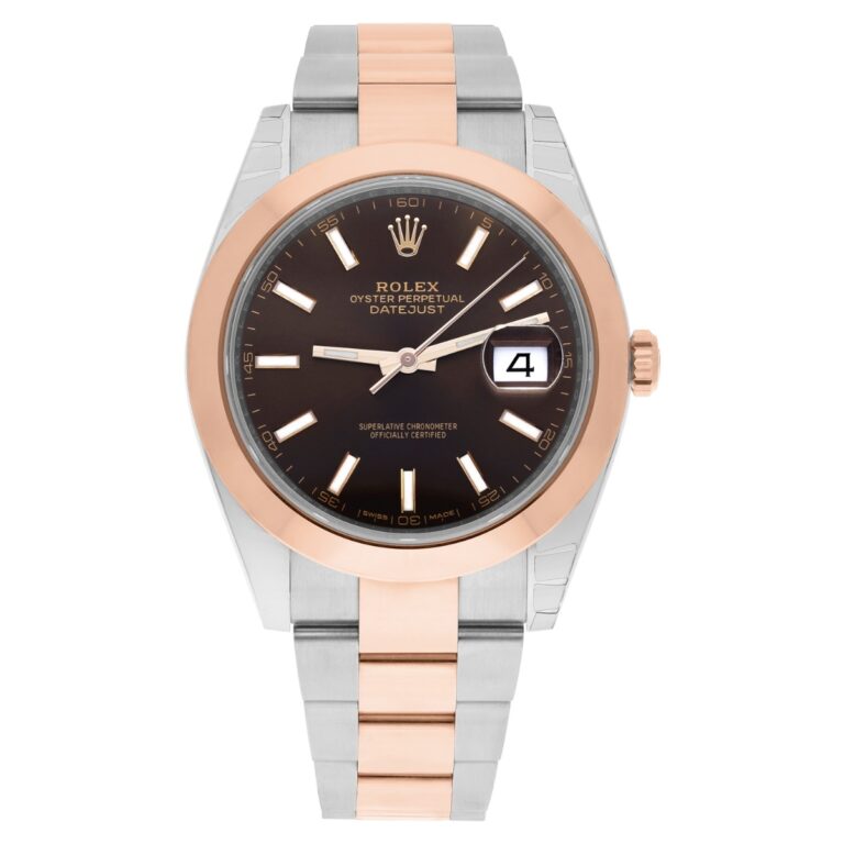 Rolex Datejust 41mm 126301 Stainless Steel/Rose Gold Jubilee Mens Watch