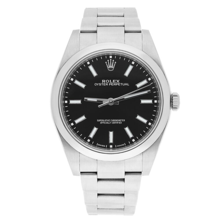 Rolex Oyster Perpetual 114300-0005 Black Dial Oyster Bracelet Complete