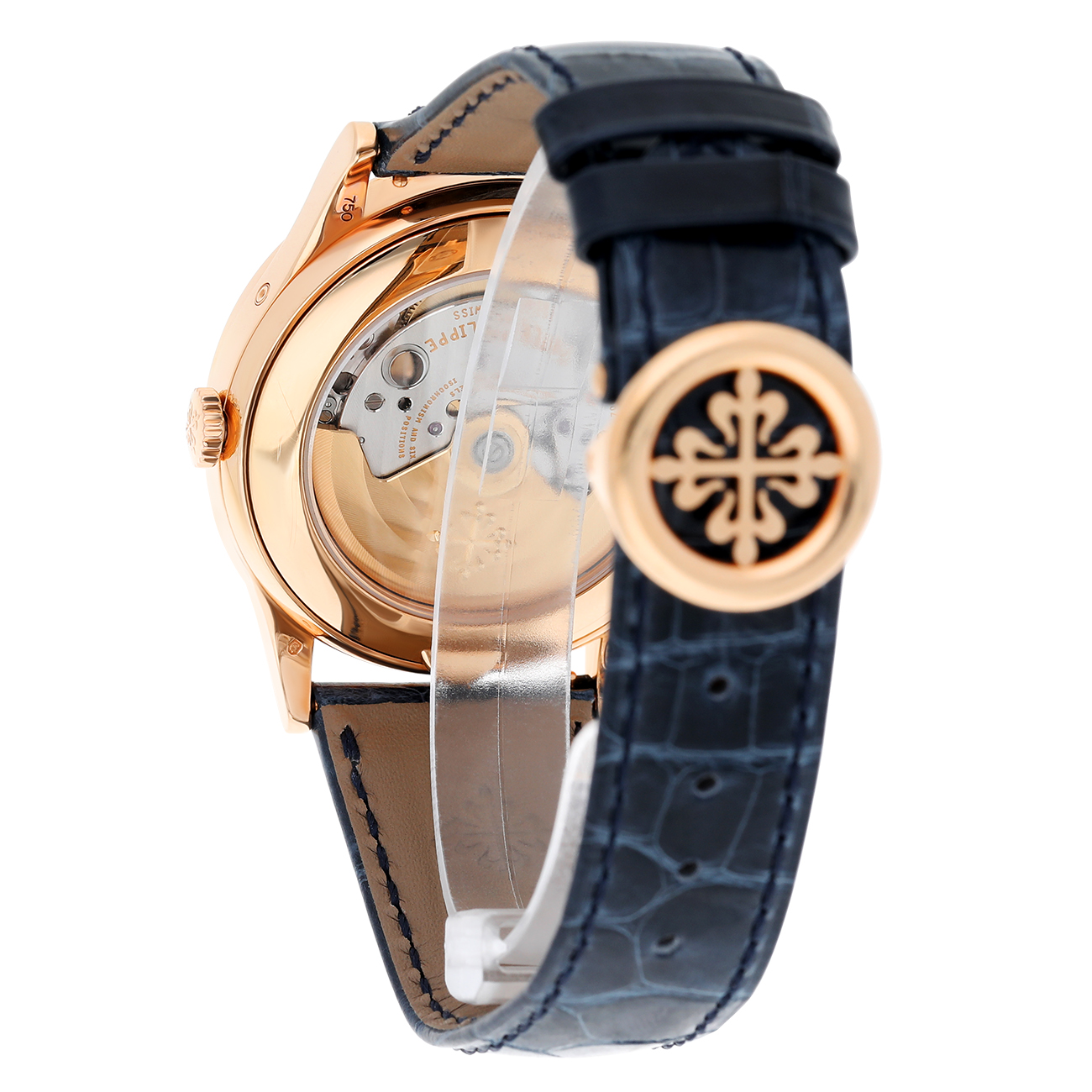 Patek Philippe Annual Calendar 5396R-014 38.5mm Blue Dial Rose Gold Watch -2017