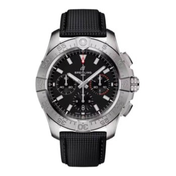 Breitling Avenger B01 Chronograph AB0147101B1X1 44mm Black Dial Unidirectional, Ratcheted Bezel Stainless Steel With