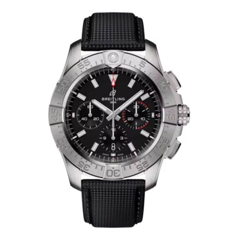 Breitling Avenger B01 Chronogragh AB0147101B1X1 44mm Black Dial Unidirectional, Ratcheted Bezel Stainless Steel With