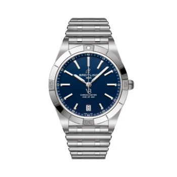 Breitling Chronomat 36mm A103801A1C1A1 Stainless Steel Watch Blue Dial 2024