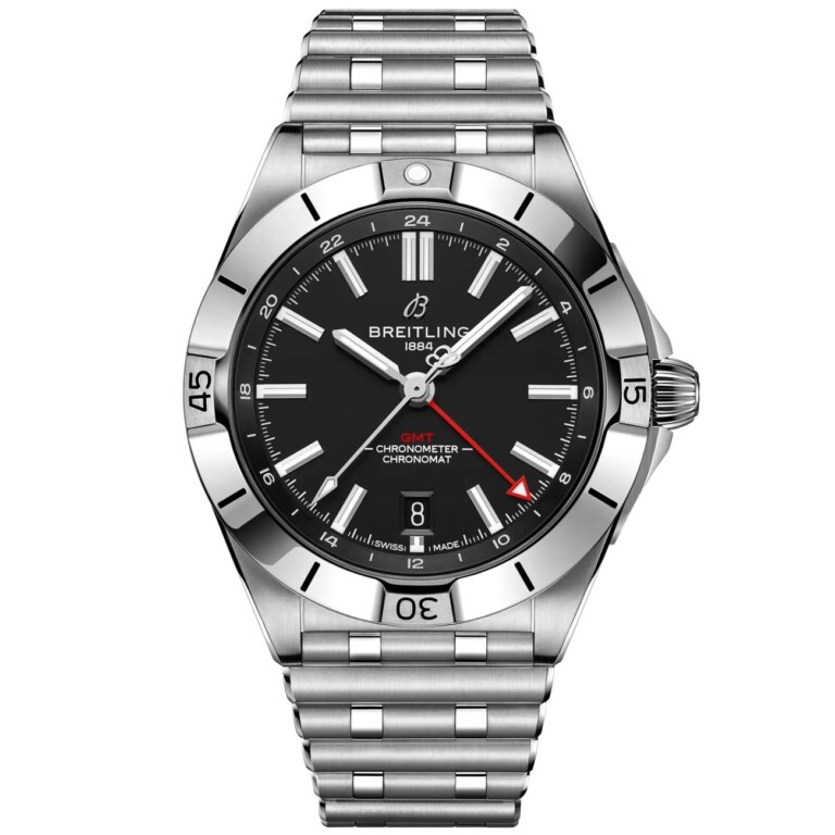 Breitling Chronomat GMT 40mm A32398101B1A1 Stainless Steel With Black Dial