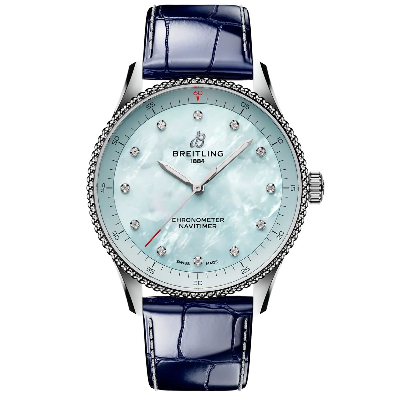 Breitling Navitimer A77320171C1P1 32 MM Blue Dial Fixed