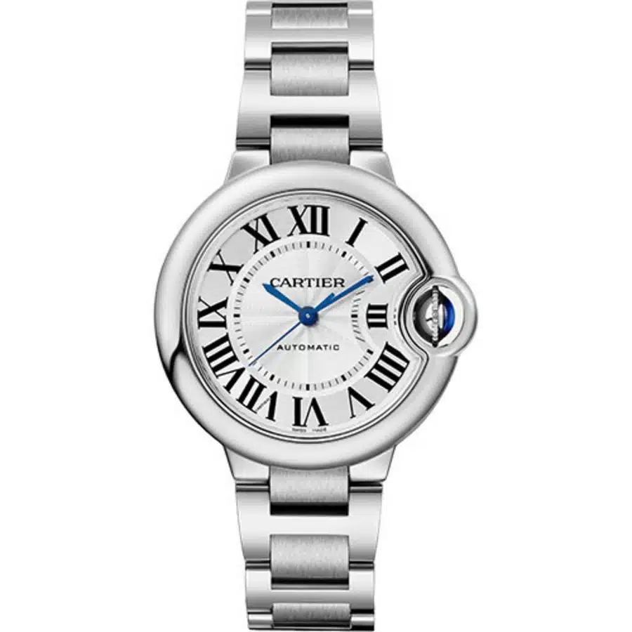 Cartier 33MM Ballon Bleu SS WSBB0044 Dial Silver Watch 2024
