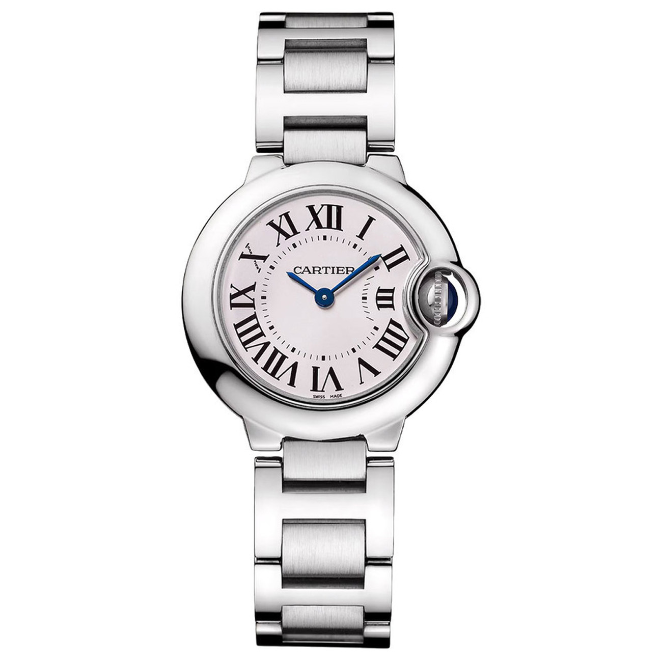 Cartier Ballon Bleu Steel 28mm Silver Dial  WSBB0067 Watch 2024