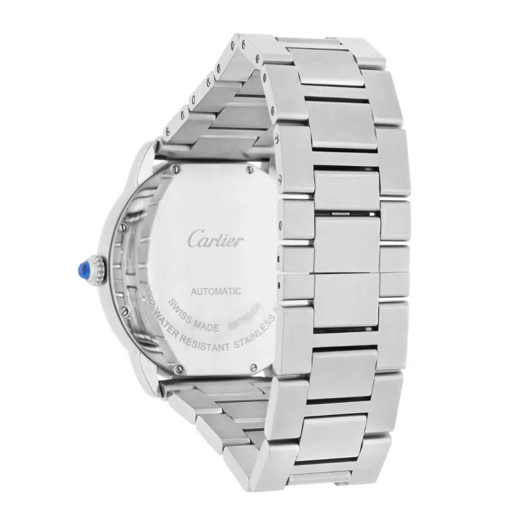Cartier Ronde Solo XL Blue Dial Automatic Steel Mens Watch WSRN0023 Papers – image 7