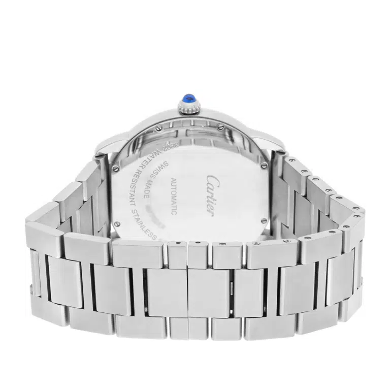 Cartier Ronde Solo XL Blue Dial Automatic Steel Mens Watch WSRN0023 Papers – image 8