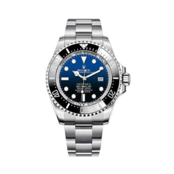 Rolex Sea-Dweller 126660 Deepsea Stainless Steel Oyster Bracelet Watch D-Blue MINT 2018