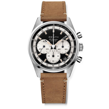 Zenith Chronomaster El Primero Chronograph 03.3200.3600/21.C903. 38mm Stainless Steel with Black Dial Watch 2024