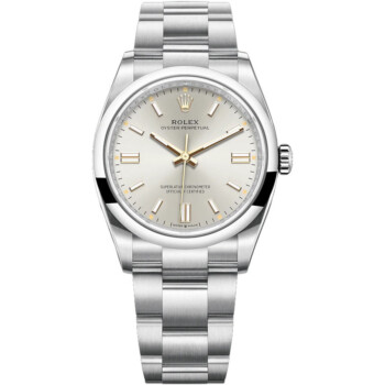 Rolex Oyster Perpetual 126000-0001 36mm Stainless Steel with Silver Dial Watch 2024