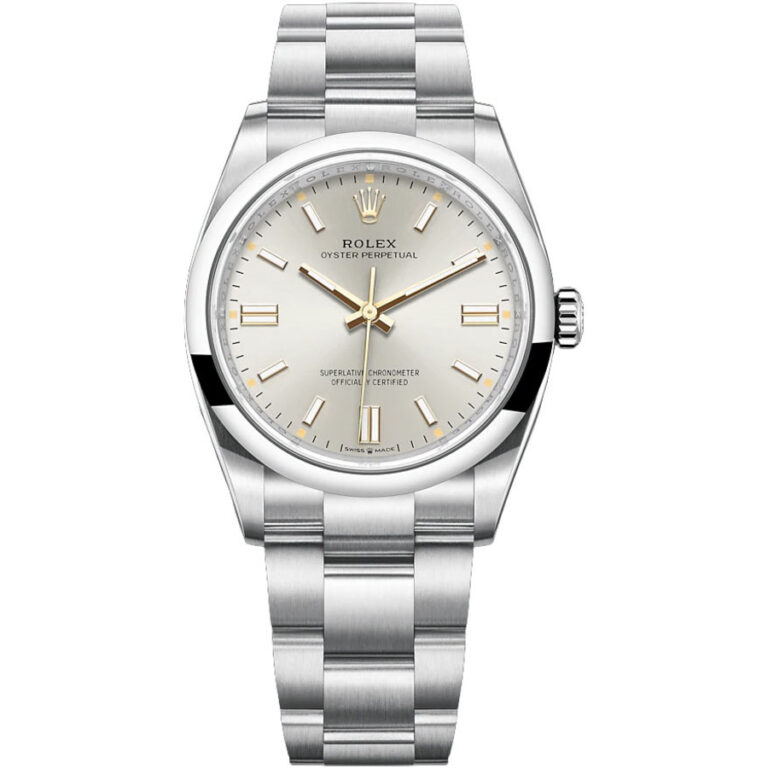 Rolex Oyster Perpetual 126000-0001 36mm Stainless Steel with Silver Dial Watch 2024