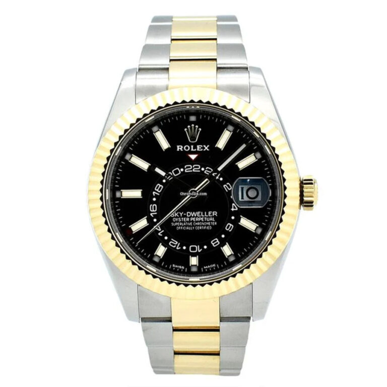 Rolex Sky-Dweller 42mm Oyster 326933 Stainless Steel/Yellow Gold with Black Dial Men’s Watch 2019