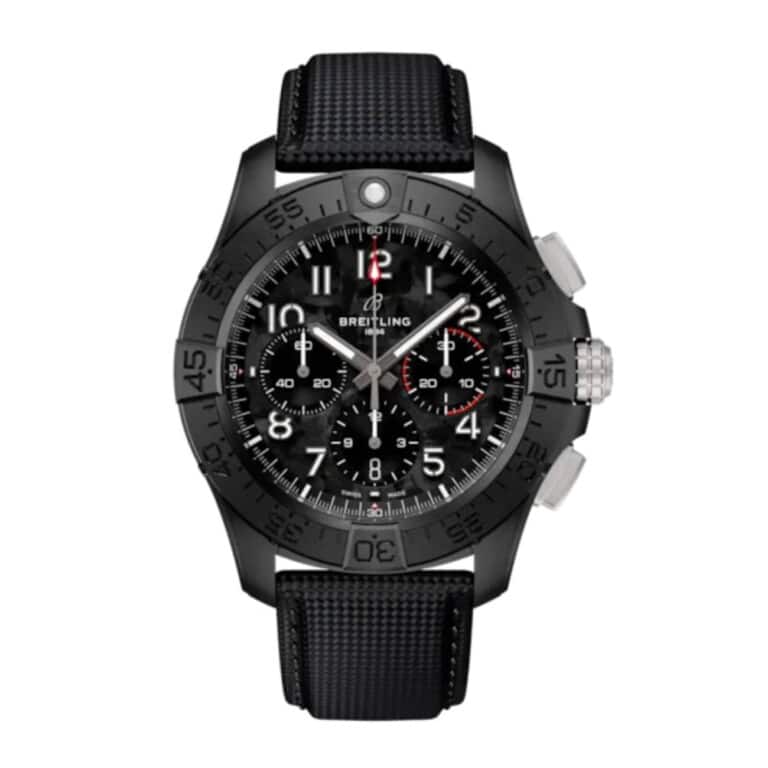 Breitling Avenger B01 Chronogragh Night Mission SB0147101B1X1 44mm Black Camoflage /Patterned Dial Unidirectional Rotating