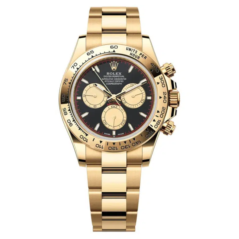 Rolex Cosmograph Daytona 126508-0002 Black Paul Newman Dial 40mm Yellow Gold Watch
