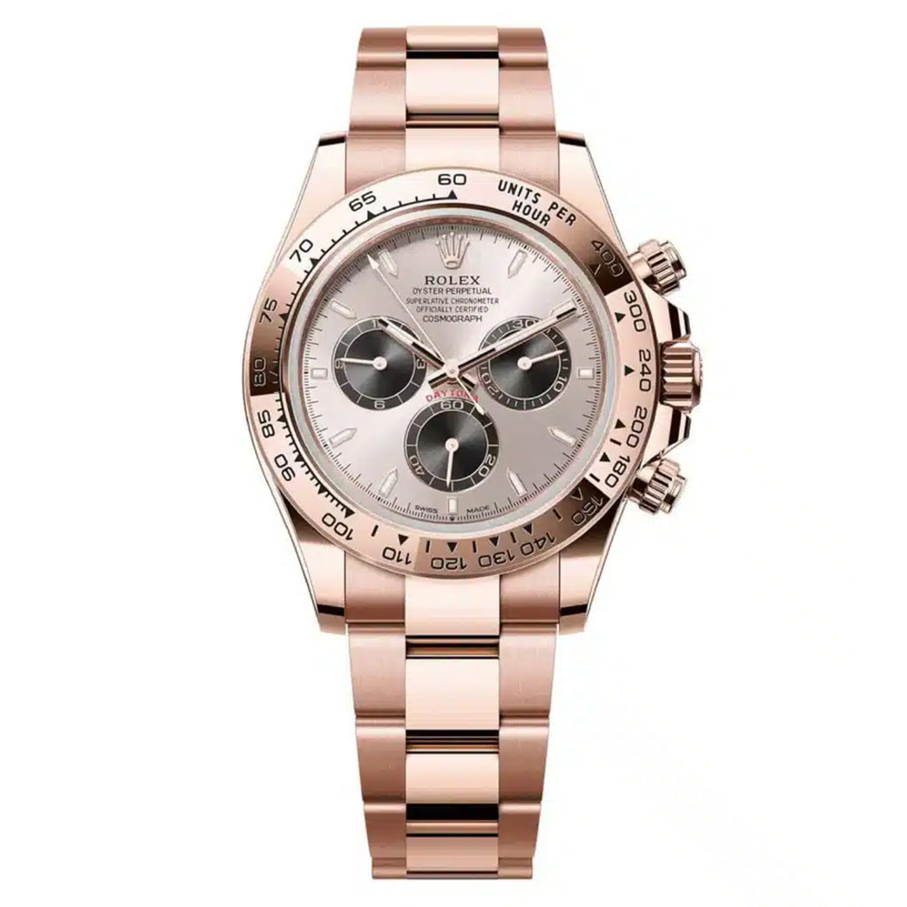 Rolex Daytona 126505-0003 40mm Oyster Bracelet Rose Gold with Sundust Dial 2024